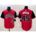 Chicago White Sox #45 Michael Jordan Red Black 2025 City Connect Limited Stitched Jersey
