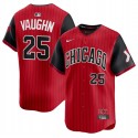 Chicago White Sox #25 Andrew Vaughn Red Black 2025 City Connect Limited Stitched Jersey