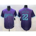 Arizona Diamondbacks #22 Josh Naylor Purple 2025 City Connect Limited Stitched Jersey