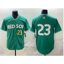 Boston Red Sox #23 Romy González Green 2025 City Connect Limited Stitched Jersey