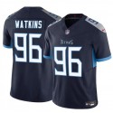 Tennessee Titans #96 Carlos Watkins Navy 2025 F.U.S.E. Vapor Limited Stitched Jersey