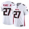 Atlanta Falcons #27 James Pearce Jr White 2025 Draft F.U.S.E. Vapor Untouchable Limited Stitched Jersey