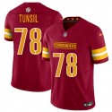 Washington Commanders #78 Laremy Tunsil Burgundy 2025 F.U.S.E. Vapor Limited Stitched Jersey