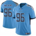 Tennessee Titans #96 Carlos Watkins Blue 2025 F.U.S.E. Vapor Limited Stitched Jersey
