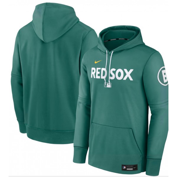 Boston Red Sox Green 2025 City Connect Pullover Hoodie
