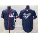 American League Toronto Blue Jays Team Big Logo Navy 2025 All-Star Edition Limited Stitched Jersey