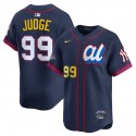 American League #99 Aaron Judge Navy 2025 All-Star Edition Limited Stitched Jersey