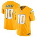 Los Angeles Chargers #10 Justin Herbert Gold 2025 F.U.S.E. AlternateVapor Limited Stitched Jersey
