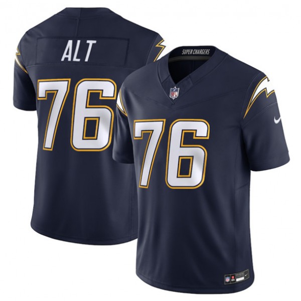 Los Angeles Chargers #76 Joe Alt Navy 2025 F.U.S.E. Alternate Vapor Limited Stitched Jersey