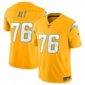 Los Angeles Chargers #76 Joe Alt Gold 2025 F.U.S.E. Alternate Vapor Limited Stitched Jersey