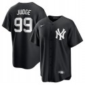 New York Yankees #99 Aaron Judge Black Lights Out Limited Stitched Jersey