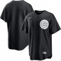 Chicago Cubs Blank Black Lights Out Limited Stitched Jersey