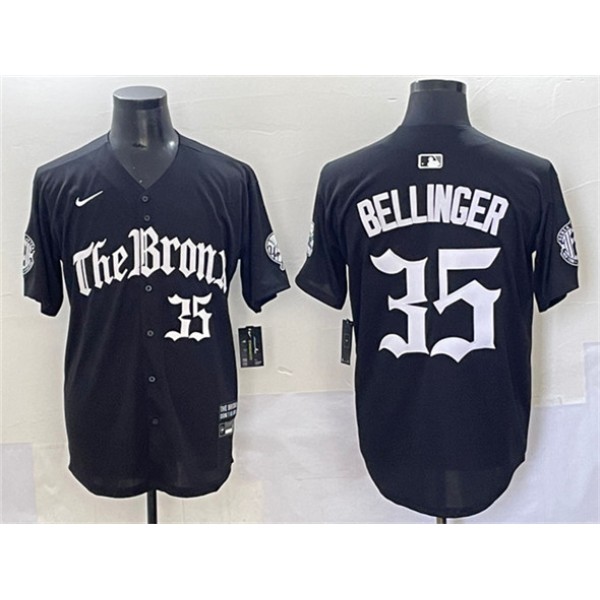 New York Yankees #35 Cody Bellinger Black 'Gothic Legacy Edition' Vapor Premier Limited Stitched Jersey