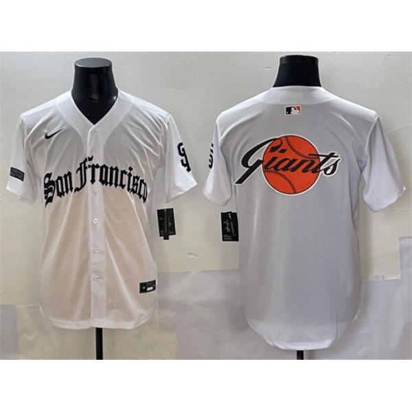 San Francisco Team Big Logo White 'Gothic Fog Edition' Vapor Premier Limited Stitched Jersey