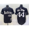 Houston Astros #44 Still Tippin Black Gothic 'Houston Born Barrio Raised' Limited Stitched Jersey