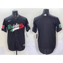 Las Vegas Raiders Blank Black Mexico Cool Base Stitched Jersey
