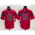 Houston Texans #51 Will Anderson Jr. Red Vapor Untouchable Stitched Jersey