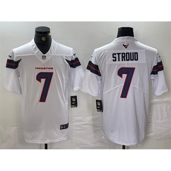 Houston Texans #7 C.J. Stroud White Vapor Untouchable Stitched Jersey