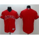Angels Of Anaheim Blank Red Fashion Stars Stripes Flexbase Authentic Stitched Jersey