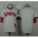 Angels Of Anaheim Blank White 1980 Turn Back The Clock Stitched Jersey