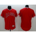 Angels Of Anaheim Blank Red Flexbase Authentic Collection Stitched Jersey