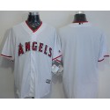Angels Of Anaheim Blank White New Cool Base Stitched Jersey
