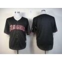 Angels Of Anaheim Blank Black Fashion Stitched Jersey