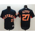 Astros #27 Jose Altuve Navy Blue Flexbase Authentic Collection Stitched Jersey