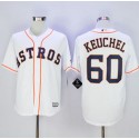 Astros #60 Dallas Keuchel New White Cool Base Stitched Jersey