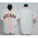 Astros Blank White New Cool Base Stitched Jersey
