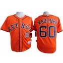Astros #60 Dallas Keuchel Orange Cool Base Stitched Jersey