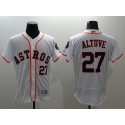 Astros #27 Jose Altuve White Flexbase Authentic Collection Stitched Jersey