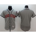 Astros Blank Grey Flexbase Authentic Collection Stitched Jersey