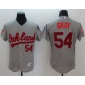 Athletics #54 Sonny Gray Grey Fashion Stars Stripes Flexbase Authentic Stitched Jersey