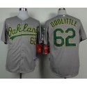 Athletics #62 Sean Doolittle Grey Cool Base Stitched Jersey