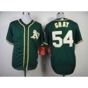 Athletics #54 Sonny Gray Green Cool Base Stitched Jersey