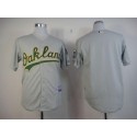Athletics Blank Grey Cool Base Stitched Jersey