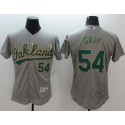 Athletics #54 Sonny Gray Grey Flexbase Authentic Collection Stitched Jersey