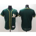 Athletics Blank Green Flexbase Authentic Collection Stitched Jersey