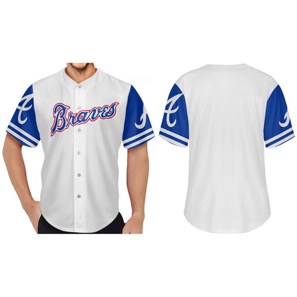 Atlanta Braves White Baseball Jersey
