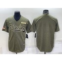 Atlanta Braves Blank Camo Salute To Service Cool Base Stitched Jersey