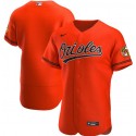 Baltimore Orioles Orange Flex Base Stitched Jersey