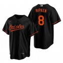 Baltimore Orioles #8 Cal Ripken Jr. Black Cool Base Stitched Jersey