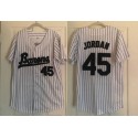 Birmingham Barons #45 Michael Jordan White Cool Base Stitched Jersey