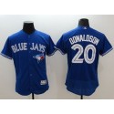 Blue Jays #20 Josh Donaldson Blue Flexbase Authentic Collection Stitched Jersey