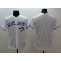 Blue Jays Blank White Flexbase Authentic Collection Stitched Jersey