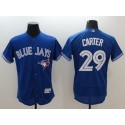 Blue Jays #29 Joe Carter Blue Flexbase Authentic Collection Stitched Jersey