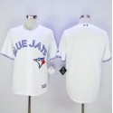 Blue Jays Blank White New Cool Base Stitched Jersey