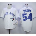 Blue Jays #54 Roberto Osuna White Cool Base Stitched Jersey