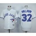 Blue Jays #32 Roy Halladay White Cool Base Stitched Jersey